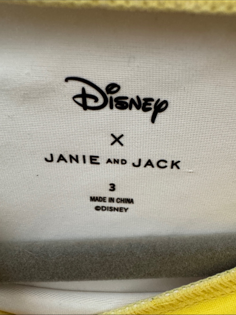 Janie & Jack Disney Mickey Tropical Rash Guard Set - Green, Yellow & Pink Size 3 - Picture 2 of 4